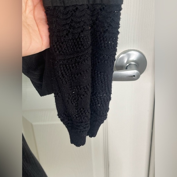 Free People Colette Scallop Neck Trim Knit Sweater Size XS - Picture 12 of 15